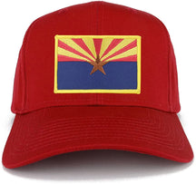 Arizona Home State Flag Embroidered Iron on Patch Adjustable Baseball Cap