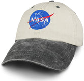Armycrew NASA Insignia Embroidered Two Tone Pigment Dyed Cotton Cap