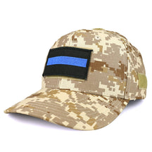 Armycrew USA One Thin Blue Flag Tactical Patch Structured Operator Baseball Cap