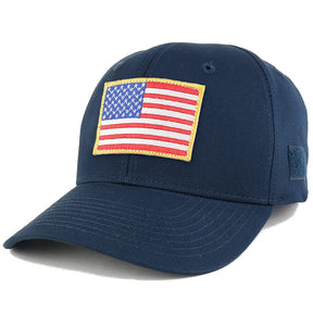 USA Flag Original Tactical Embroidered Patch Adjustable Structured Operator Cap