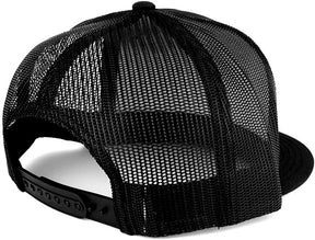 Flexfit 5 Panel NASA Small Insignia Space Embroidered Patch Snapback Mesh Cap