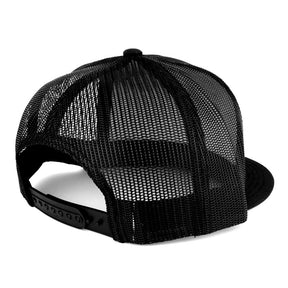 Flexfit 5 Panel Jamaica Flag and Text Embroidered Cutout Patch Snapback Mesh Cap