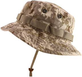 Rapid Dominance Washed Cotton Military Boonie Hat with Drawstring
