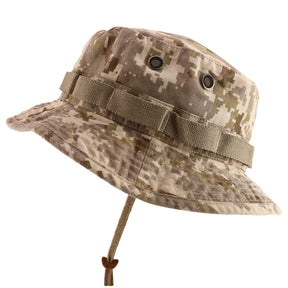 Rapid Dominance Washed Cotton Military Boonie Hat with Drawstring