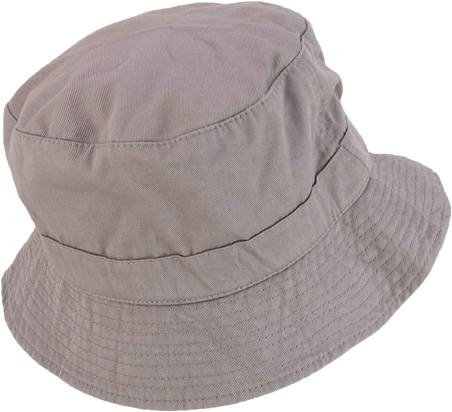 Armycrew Soft Cotton Fisherman Polo Bucket Hat - Grey - S-M