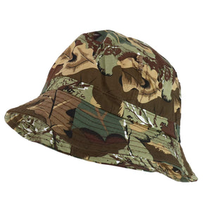 Armycrew Unlimited Youth Pigment Dyed Washed 100% Cotton Bucket Hat - Orange