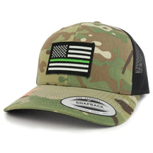 Armycrew Assorted USA Patch Camouflage Structured Trucker Mesh Baseball Cap