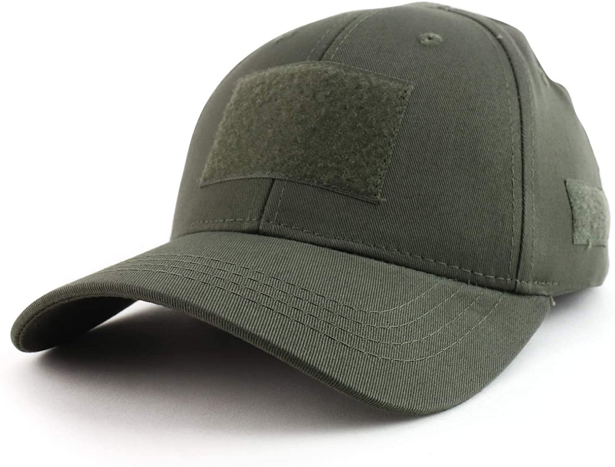 Firm Low Profile Tactical Operator Cap with Loop Patch - Navy