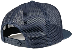 Armycrew New Tennessee State Flag Patch 5 Panel Flatbill Snapback Mesh Cap - Navy