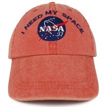 Armycrew Unlimited Youth NASA I Need My Space Embroidered Soft Washed Cotton Twill Cap