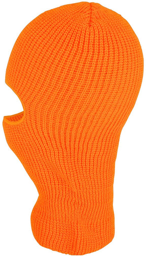 Armycrew Youth Size High Visibility Neon Color 1 Hole Ski Mask
