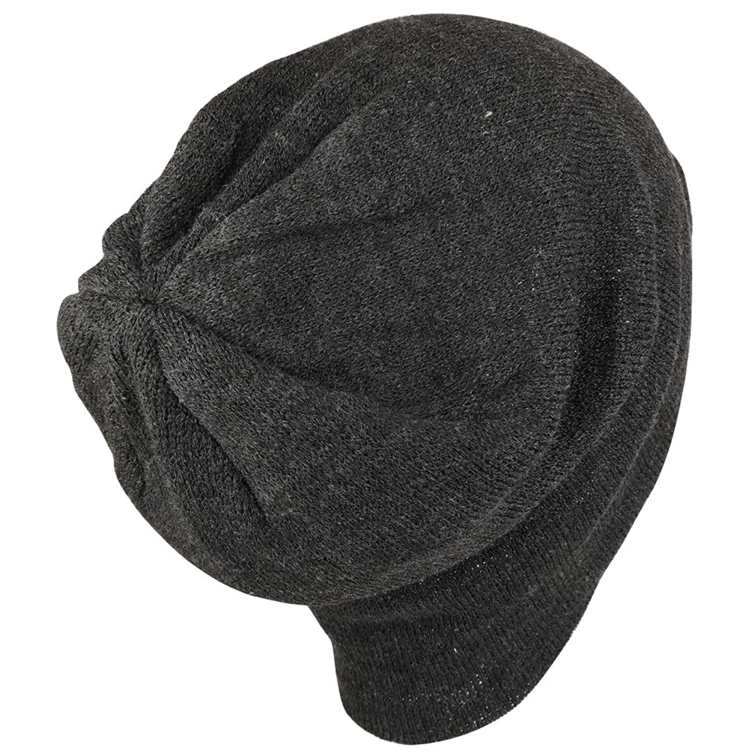 Armycrew Deep Crown Acrylic Knit Winter Slouch Beanie Cap