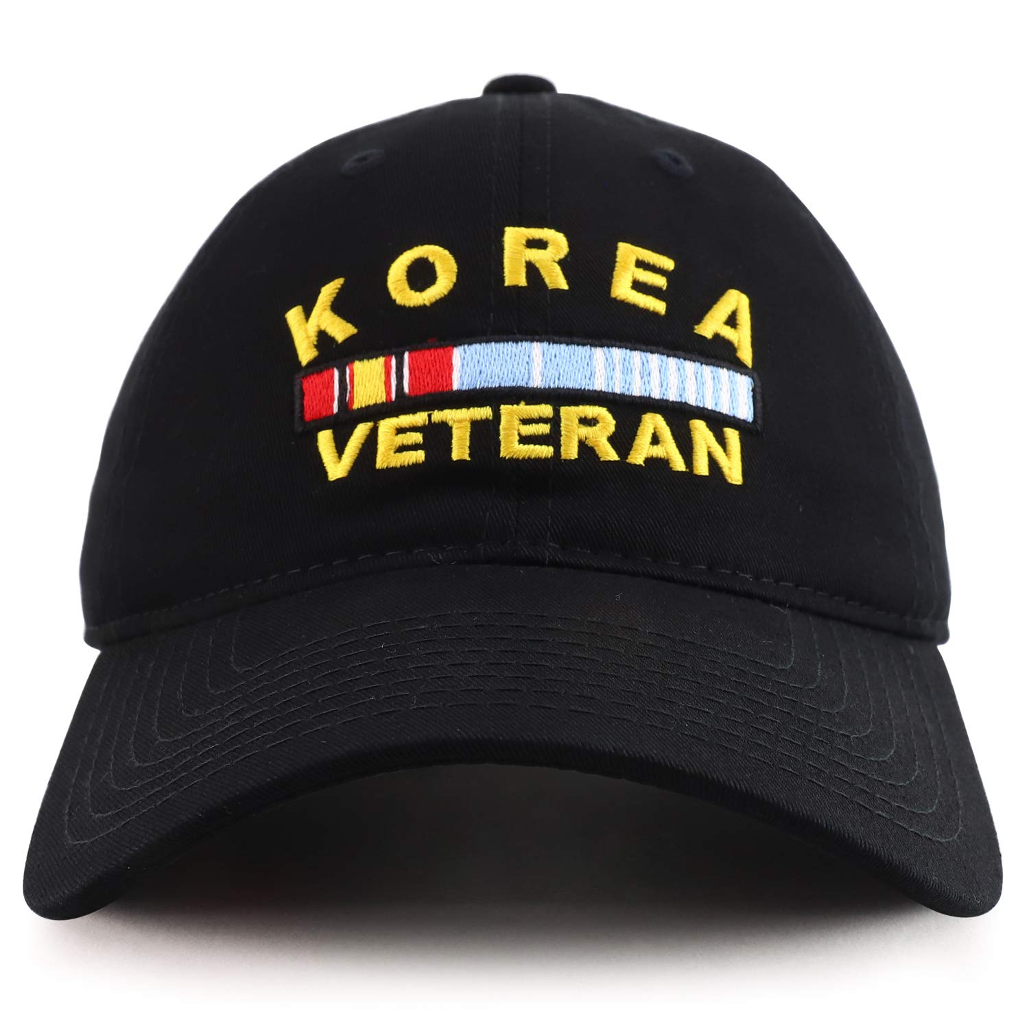Armycrew Korea Veteran Embroidered Low Profile Soft Crown Cotton Cap