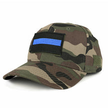 Armycrew USA One Thin Blue Flag Tactical Patch Structured Operator Baseball Cap