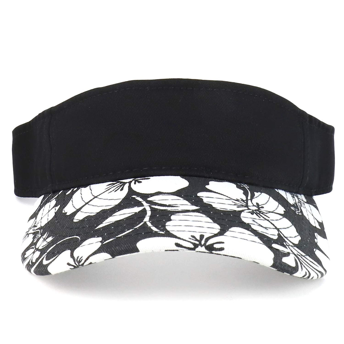 Armycrew Cotton Hawaiian Tropical Floral Print Sun Visor Cap