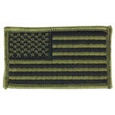 Patriotic American Flag Quality Hook and Loop Embroidered Tactical Patch Emblem