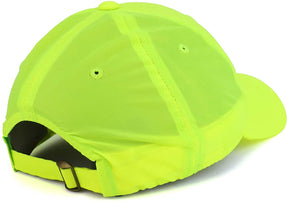 Armycrew Lightweight Bright Neon Color Polyester High Visibility Baseball Cap