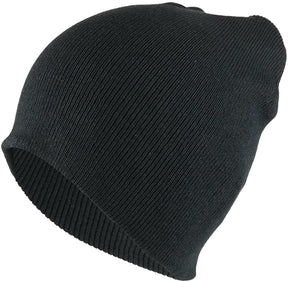 Superior Plain Cotton Blend Knit Short Winter Beanie Cap