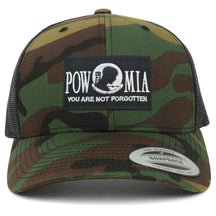 Armycrew POW MIA Not Forgotten Patch Mesh Trucker Cap