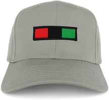 Africa Red Black Green Embroidered Iron on Patch Adjustable Baseball Cap