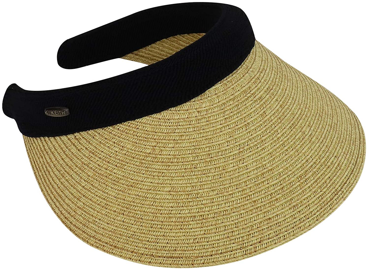 Armycrew Braided 4 Inch Toyo Brim Clip On Visor with Sweatband