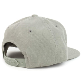Armycrew Youth Kid's Solid Color Flat Bill Snapback Baseball Cap
