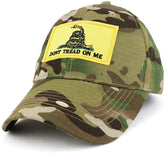 Dont Tread on Me, Gadsden Snake Embroidered Tactical Patch with Adjustable Operator Cap