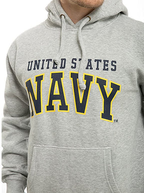 U.S. Military Fleece Pullover Hoodie - Navy