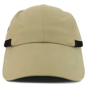 Armycrew Lightweight UV 50+ UPF Cool Crown Mesh Lined Sunshield Long Bill Cap - Khaki