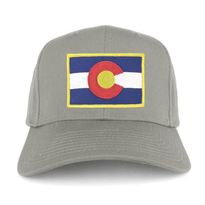 Armycrew Colorado Western State Flag Embroidered Patch Adjustable Baseball Cap