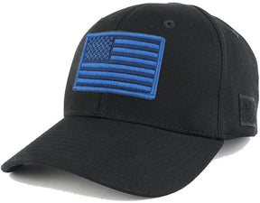 Armycrew USA Flag Navy Tactical Embroidered Patch Adjustable Structured Operator Cap
