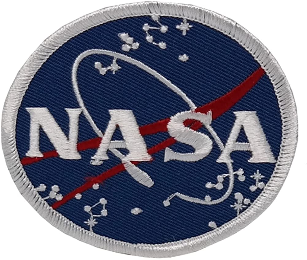 NASA Meatball Space Logo Embroidered Iron On Patch