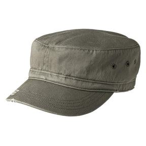 Armycrew Vintage Distressed Frayed Cotton Twill Army Style Military Hat