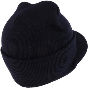 Armycrew Made in USA Soft and Comfy Winter Visor Beanie
