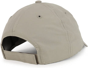 Armycrew USA American Flag Embroidered Microfiber Unstructured Baseball Cap