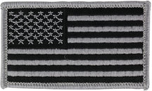 Patriotic American Flag Quality Hook and Loop Embroidered Tactical Patch Emblem