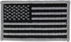 Patriotic American Flag Quality Hook and Loop Embroidered Tactical Patch Emblem