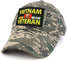 Armycrew Vietnam Veteran Tactical Patch Cotton Adjustable Baseball Cap