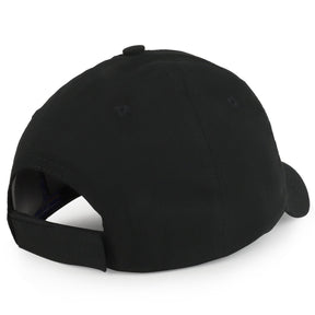 Armycrew US Thin Red Line Flag Embroidered Cotton Baseball Cap
