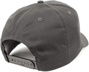 Armycrew XXL Oversize New Nevada State Flag Patch Adjustable Baseball Cap - Charcoal
