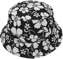Armycrew Hibiscus Hawaiian Tropical Floral Foldable Fisherman's Bucket Hat