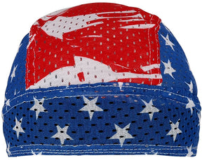 Armycrew Vented Flydanna Mesh Biker Patriotic Headwrap