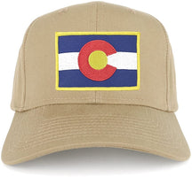 Armycrew Colorado Western State Flag Embroidered Patch Adjustable Baseball Cap