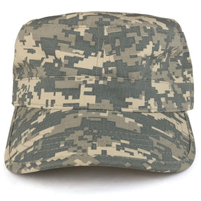 Ripstop Tear Resistant Military BDU Cotton Adjustable Cadet Style Army Cap