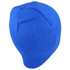 Superior Plain Cotton Blend Knit Short Winter Beanie Cap