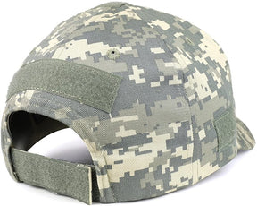 Armycrew USA One Thin Blue Flag Tactical Patch Structured Operator Baseball Cap
