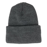 Made in USA, Heavy Weight GI Watch Cap Winter Wool Cuff Folded Beanie Hat