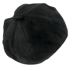 Stylish Solid Color Faux Suede French Style Beret Hat