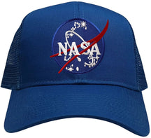 NASA Insignia Symbol Embroidered Iron On Patch Mesh Trucker Snapback Cap