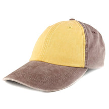 Armycrew Two Tone Pigment Dyed Washed Unstructured Baseball Cap